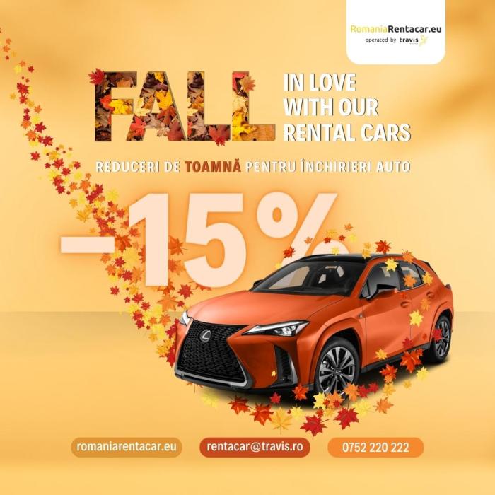 FALL in love with our rental cars
